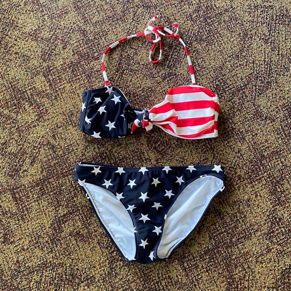 Old Navy Other - NWT American Flag Bikini